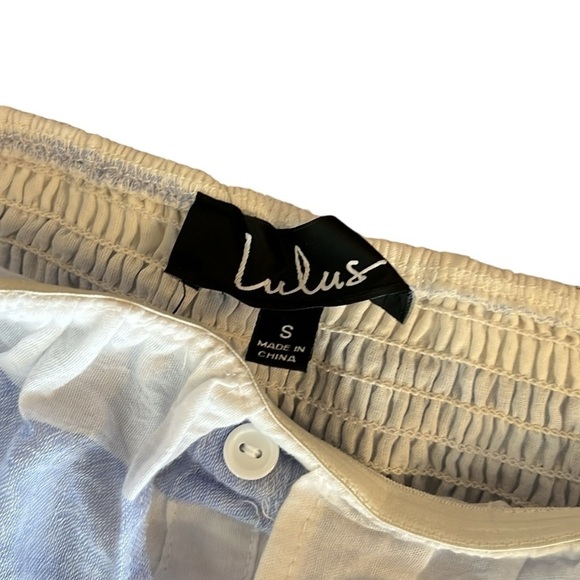 NWT Lulu’s Transatlantic Voyage MIDI Striped Off the Shoulder Dress Size Small - Picture 7 of 8